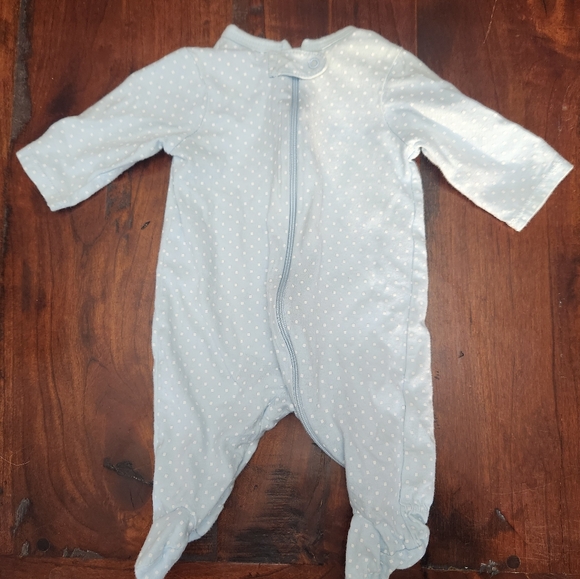 FREE *with bundle* Light Blue Polka-dot sleeper - Picture 1 of 3